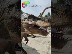 5M T Rex 쥬라기 공원 애니매트로닉 테마파크 공룡 해당 사운드