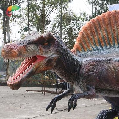 주문 놀이공원 운동장을 위한 테마 공원 실물 크기인 아니마트로닉 공룡 스피노사우루스 online manufacture