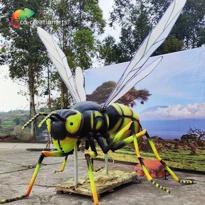 주문 보타니날 정원을 위한 내후성 아니마트로닉 벌레들 시뮬레이션 5M Wasp online manufacture