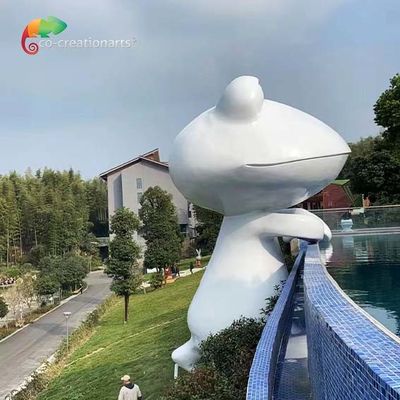 테마파크 워터 파크 섬유 유리 아니마트로닉 개구리 여신상 내후성