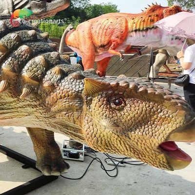 쇼핑몰 전시회를 위한 CE 5M 아니마트로닉 안키로사우루스 인공 공룡