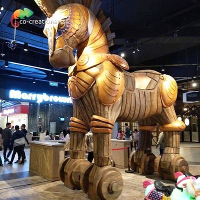 주문 테마파크 주문 제작 애니마트로닉스 트로이 목마 모델 online manufacture