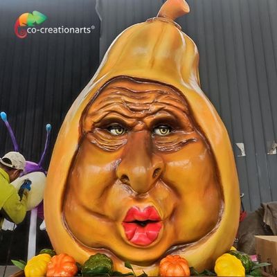 주문 0.8 놀이공원에 대해 분리할 수 있는 미터 높이 아니마트로닉 호박 헤드면 online manufacture