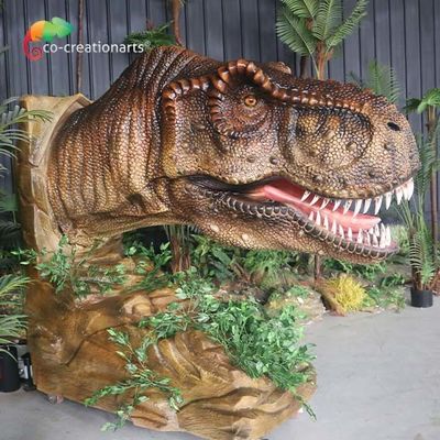 주문 실물 크기이 쥬라기 세계 아니마트로닉 티렉스 머리 공룡 적외선 센서 통제 online manufacture