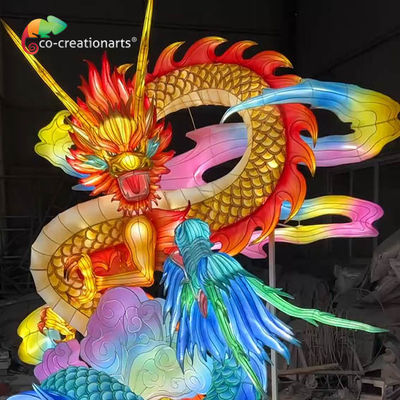 주문 전통적 용 중국 동물 랜턴 축제 전시 online manufacture