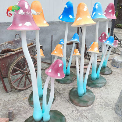 주문 테마파크 장식용 애니마트론 리얼 버섯 장식 online manufacture