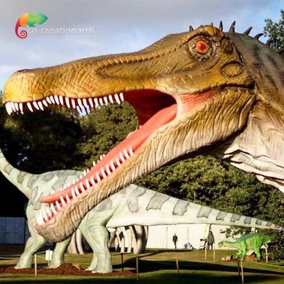 좋은 가격 Playground Infrared sensor Life Size Animatronic Dinosaurs Realistic Spinosaurus 12m 온라인으로