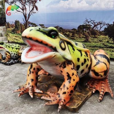 좋은 가격 저항하는 지형 장식 현실적 아니마트로닉 동물 생명 크기 개구리 물 온라인으로