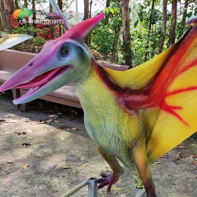 ISO 110VAC 현실적 공룡 아니마트로닉 익룡 놀이 시설 장비