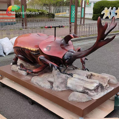 좋은 가격 현실적인 시뮬레이션 날씨에 견고한 유리섬유 곤충 딱정벌레 테마 장식 온라인으로